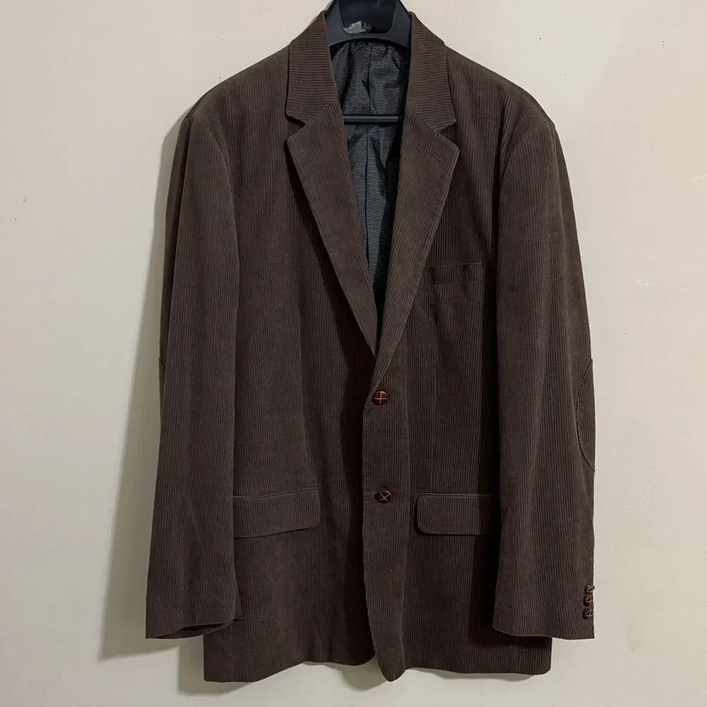 Tasso Elba Dark Brown Sport Coat
